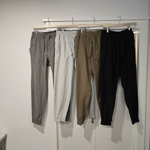 Lululemon Men's ABC Joggers - Size Medium - Set Of 4